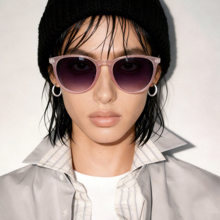 Women's fashionable cat-eye sunglasses with high-quality plastic frame and polarized lenses Kalsten