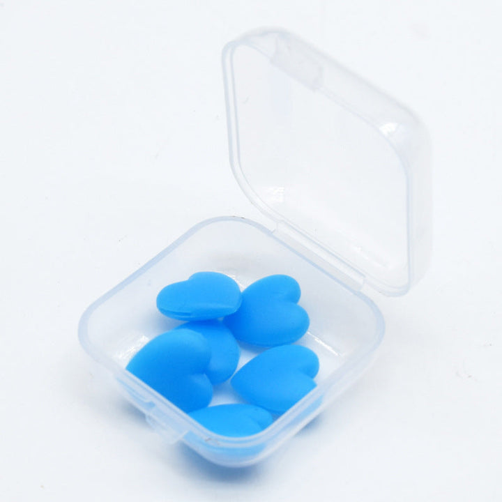 Heart-Shaped Silicone Keychain Holders Kalsten