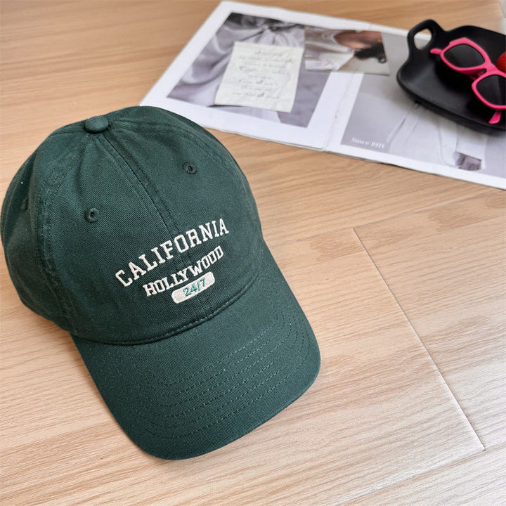 Women's Vintage-Inspired Cotton Baseball Cap Kalsten