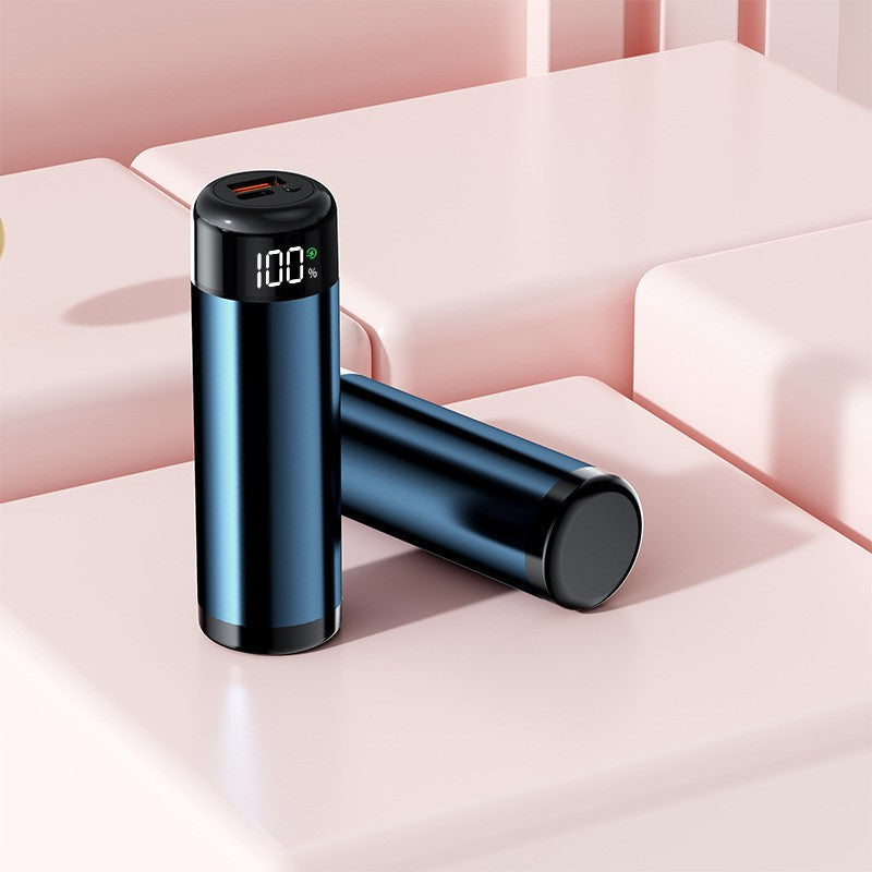 Power bank with digital charging display and integrated flashlight Kalsten