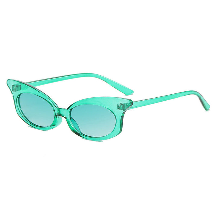 Women Cat-Eye Sunglasses with Transparent Frame and UV Protection Kalsten