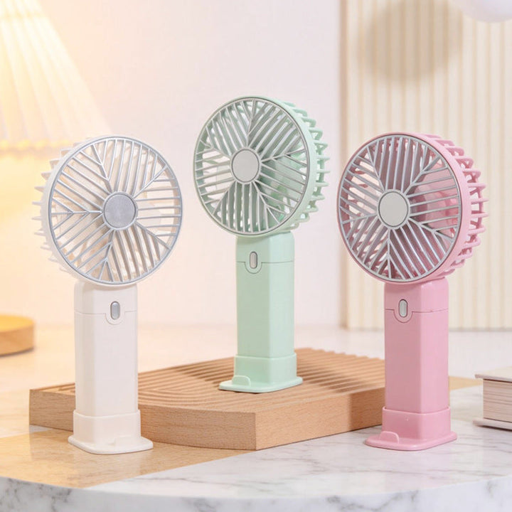 Women's Portable Hand Fan with Powerful Battery Function Kalsten