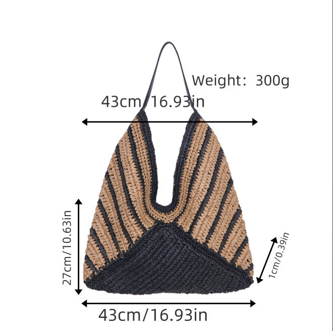 Tote bag with geometric structure design Kalsten
