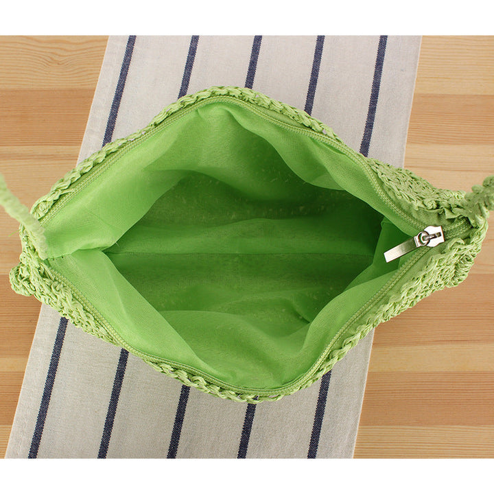 Elegant Shoulder Bag In Minimalist Crochet Design Kalsten