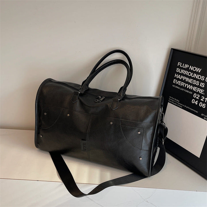 Elegant leather bag with stylish design and versatile carrying options Kalsten