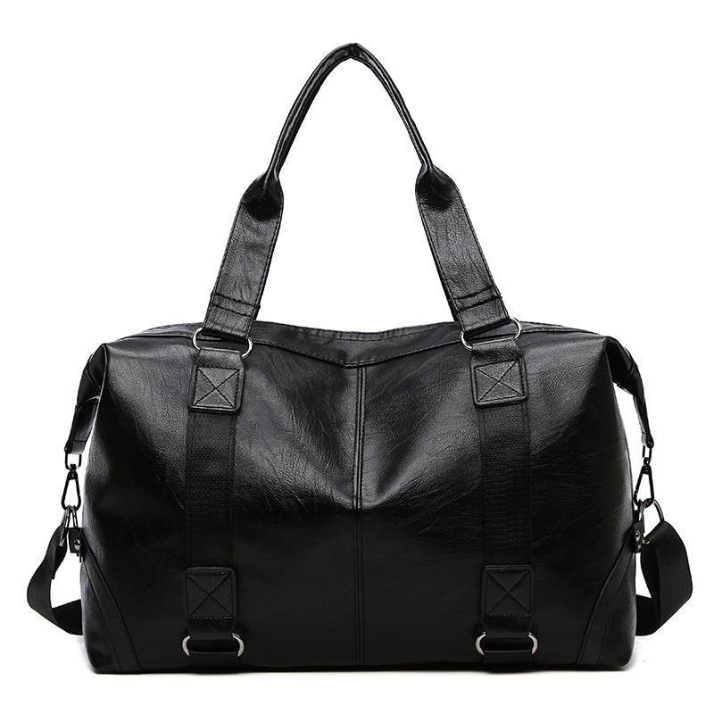 Luxurious Leather Weekend Duffel Bag Kalsten