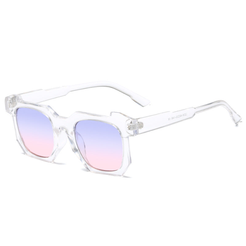 Ladies geometric sunglasses with striking, high-quality plastic frame Kalsten
