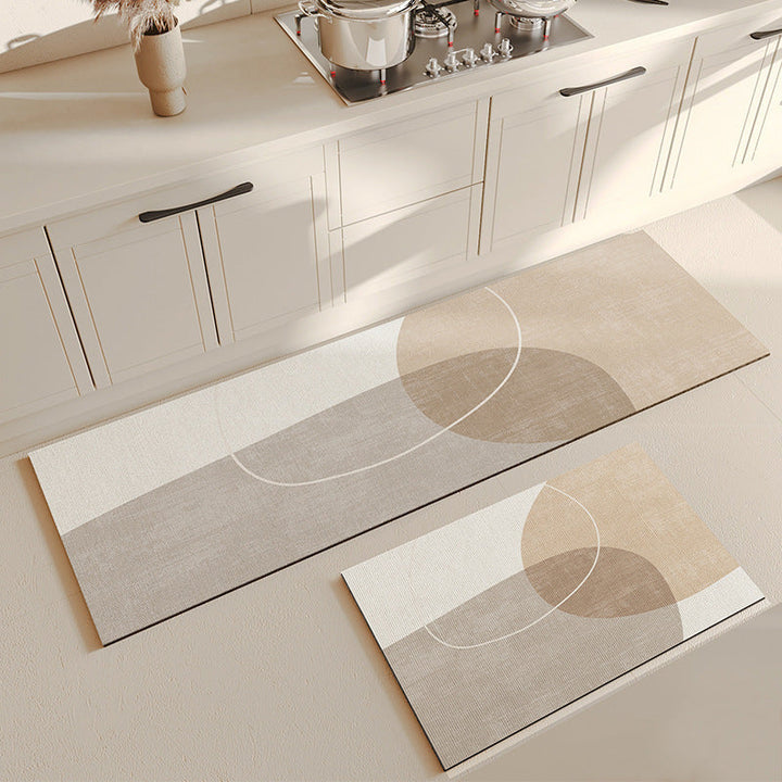 Stylish Geometric Kitchen Runner Mat