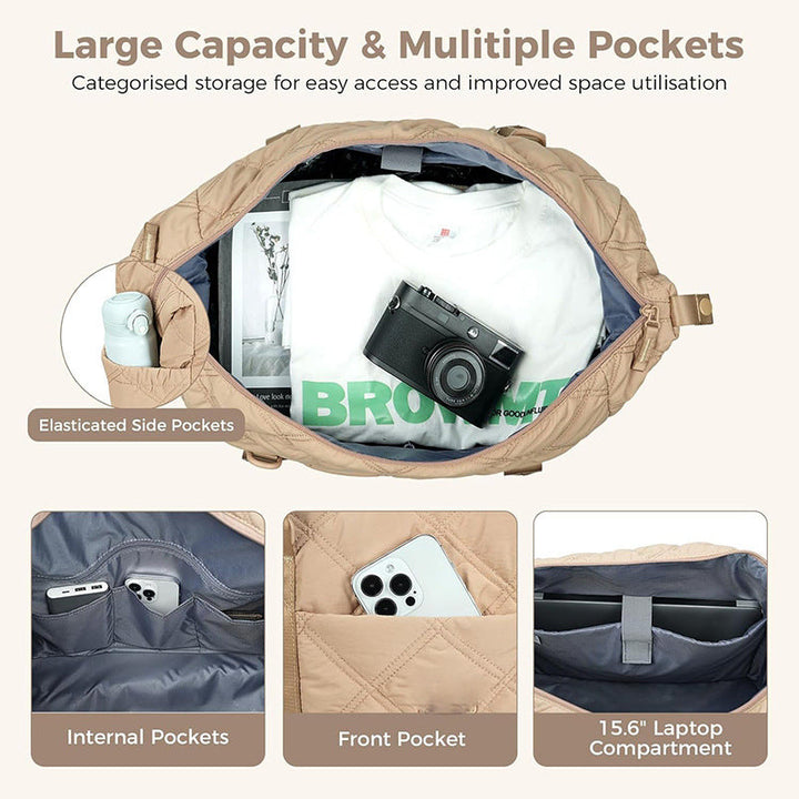 Padded everyday shopping bag Kalsten