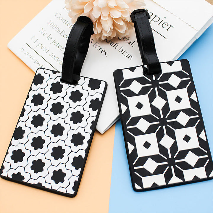 Unisex Geometric Pattern Luggage Tag Kalsten