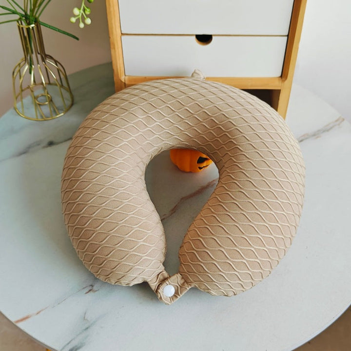 Women ergonomic neck support pillow with breathable diamond structure Kalsten