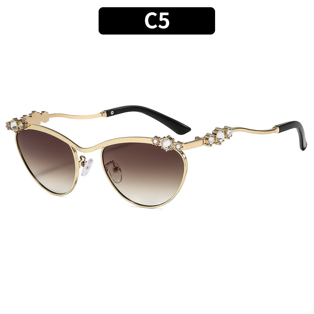 Ladies Designer Sunglasses with Sparkling Details Kalsten