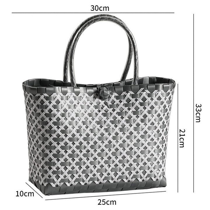 Stylish Woven Beach Tote Kalsten