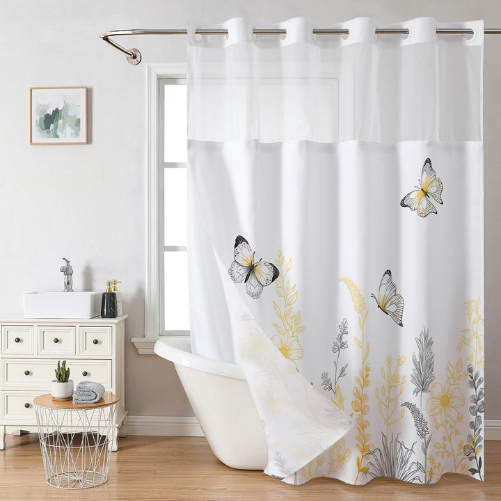 Elegant Butterfly Shower Curtain Kalsten