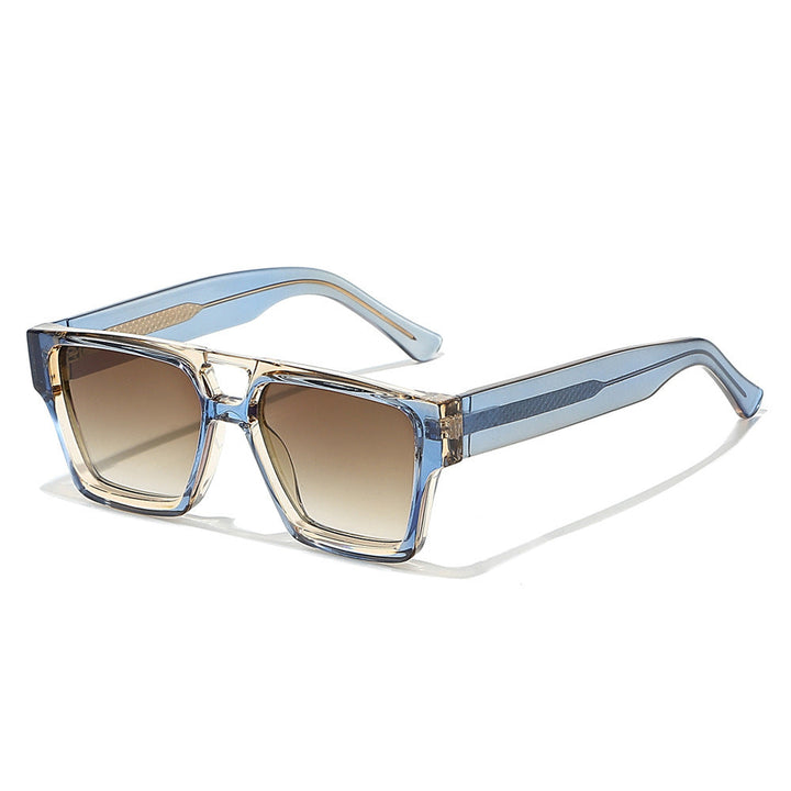 Women's sporty rectangular sunglasses with UV protection and trendy design Kalsten