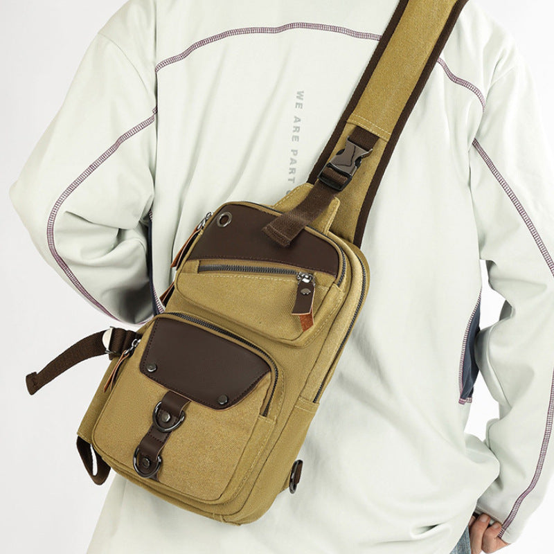 Casual Multi-Pocket Sling Bag Kalsten
