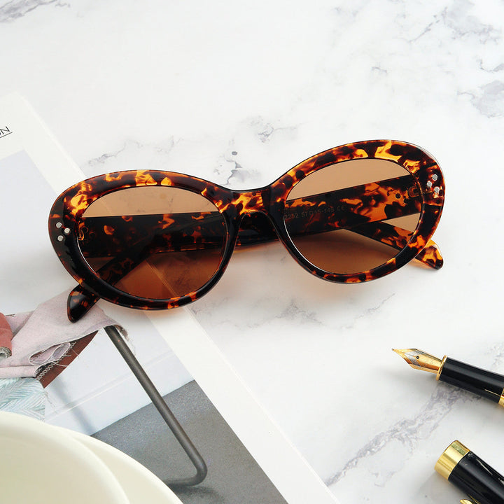 Women's fashionable oversized sunglasses with elegant frame Kalsten