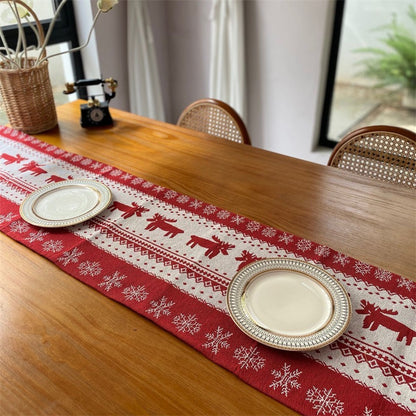 Festive Floral Table Runner  1788931233