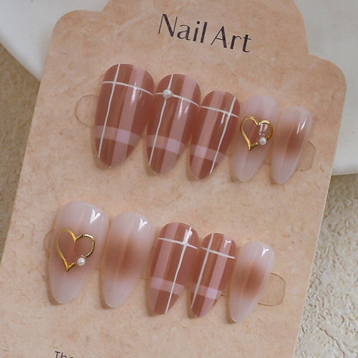 Elegant Press-On Nail Art Collection Kalsten