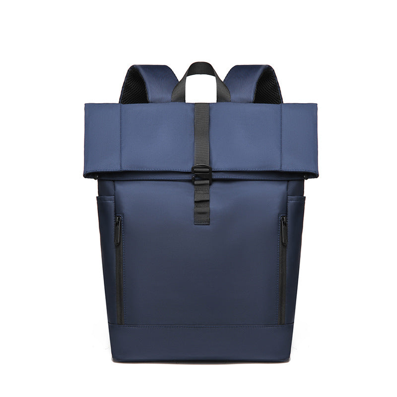 Urban Backpack with Modern Fold Closure and Versatile Compartments Kalsten