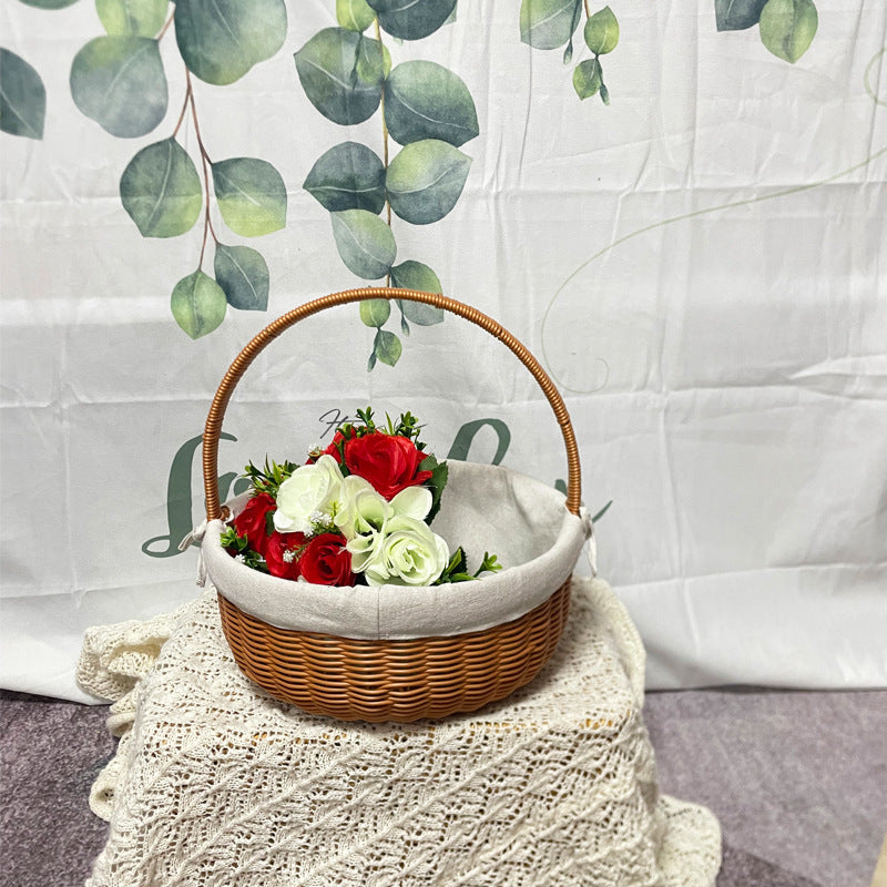 Women’s basket with fabric lining Kalsten