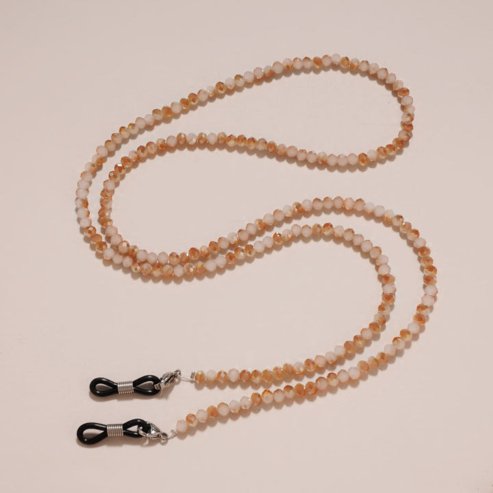 Dual-Strand Gemstone Glasses Chain kalsten