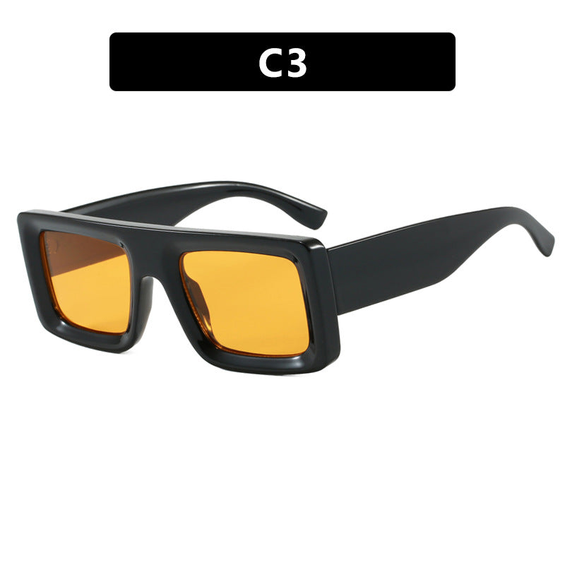 Women's fashionable square sunglasses with sturdy frame and protective lenses Kalsten