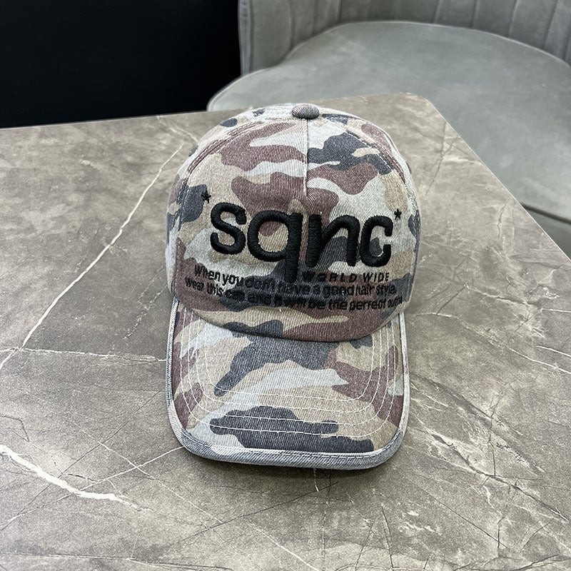 Unisex Camouflage Embroidered Baseball Hat Kalsten