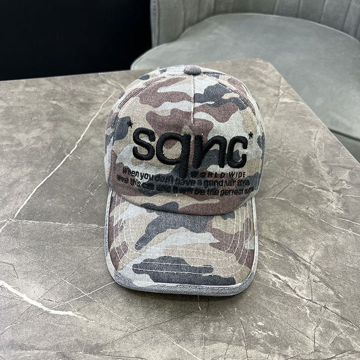 Unisex Camouflage Embroidered Baseball Hat Kalsten