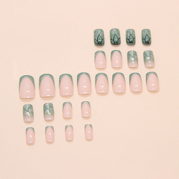 Decorative Floral Nail Art Extensions Kalsten