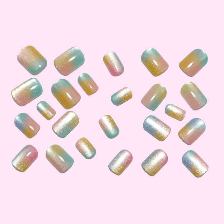 Ombre Artificial Nails Kalsten