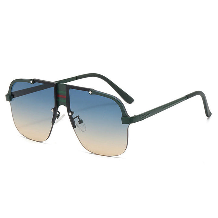 Women's Oversized Sunglasses with unique gradient lenses and striking metal frame Kalsten