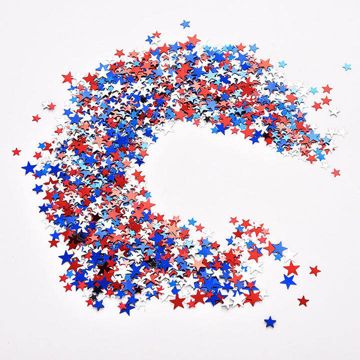 Unisex nan decorative star confetti made of high-quality metallic foil in mixed shapes and sizes Kalsten