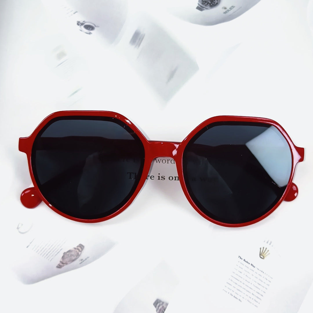 Women’s Geometric Sunglasses with Extravagant Accent Kalsten
