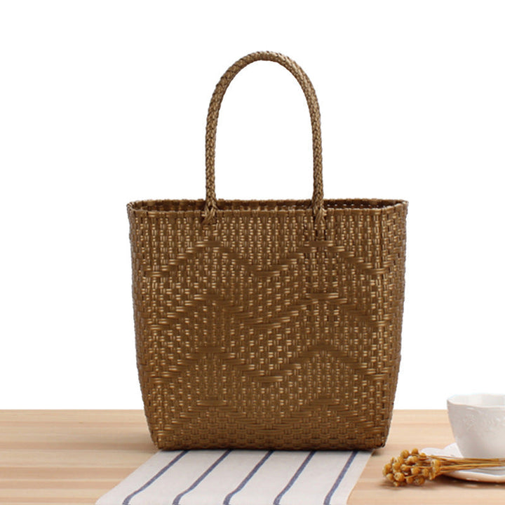 Handbag Made of High-Strength Braided Material with Elegant Wave Structure Kalsten