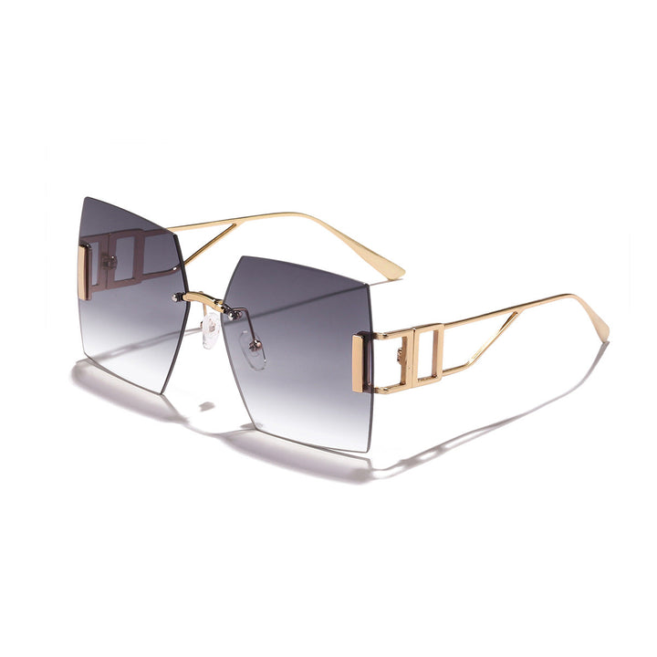 Women's square sunglasses with luxurious metal frame Kalsten