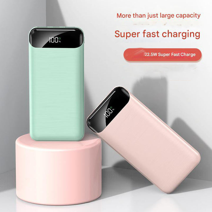 Ultra-Slim Power Bank with LCD Display and Fast Charging Function Kalsten