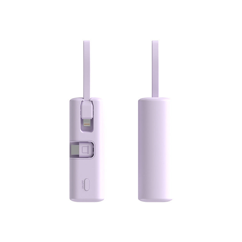 Portable charger with integrated cable and high charging speed Kalsten