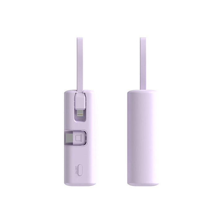 Portable charger with integrated cable and high charging speed Kalsten