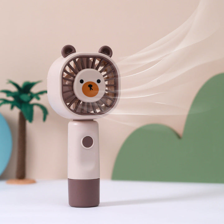 Women Portable Hand Fan in Bear Design Kalsten