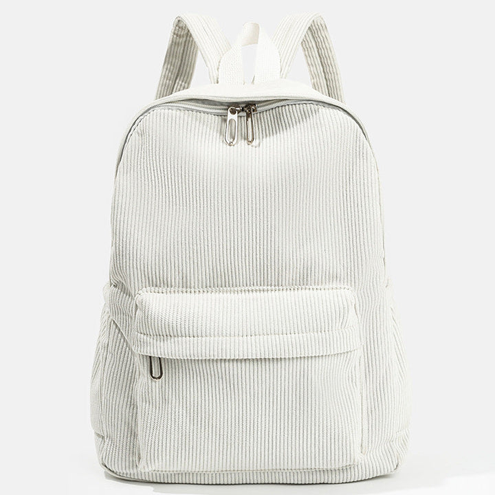 Textured Corduroy Backpack
