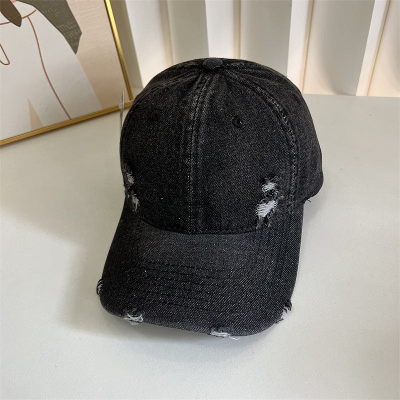 Women's Distressed Denim Baseball Cap Kalsten 1784083631