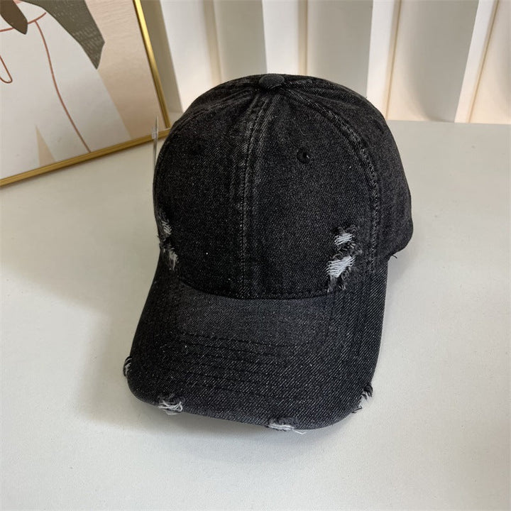 Women's Distressed Denim Baseball Cap Kalsten 1784083631