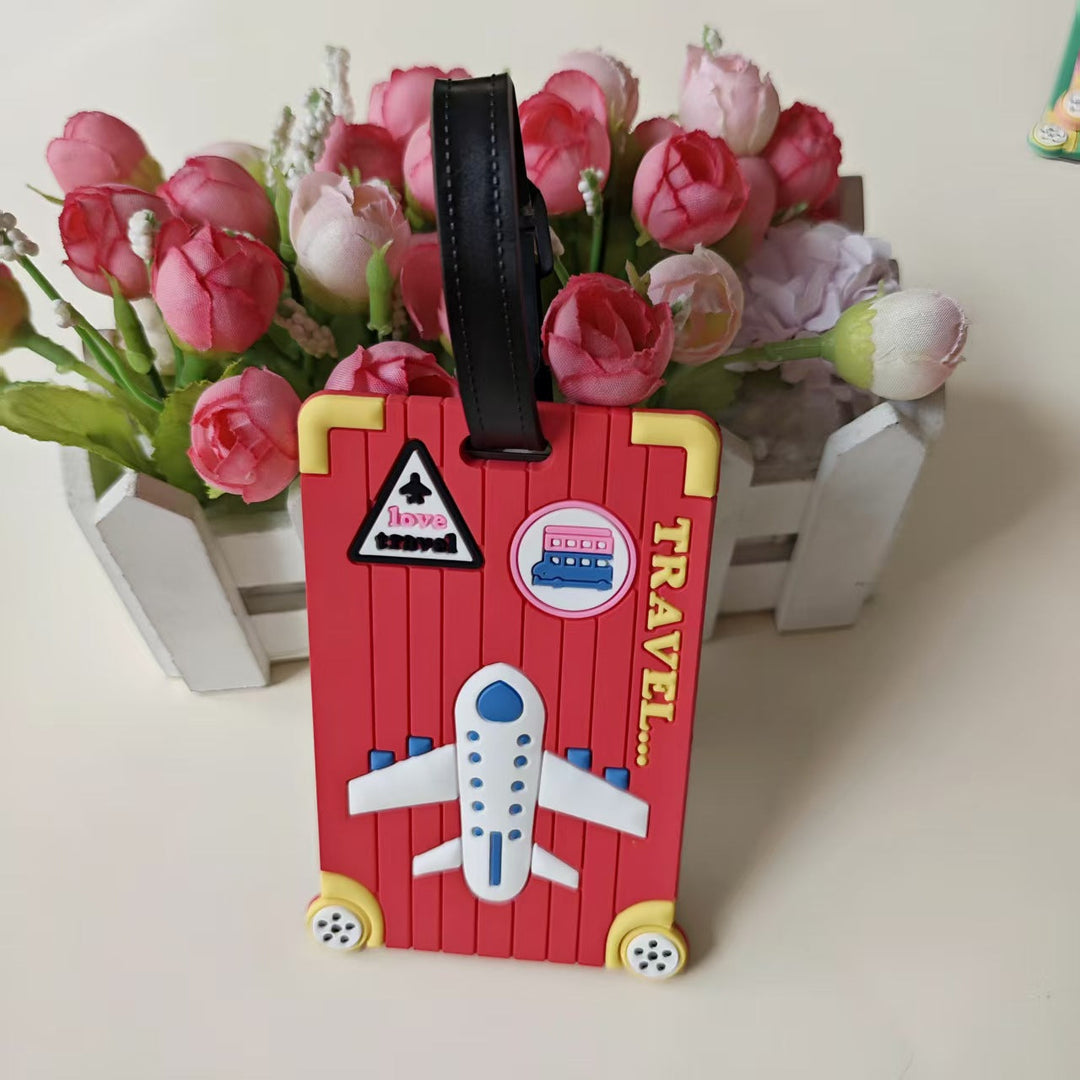 Unisex Travel-Themed Luggage Identifier Kalsten