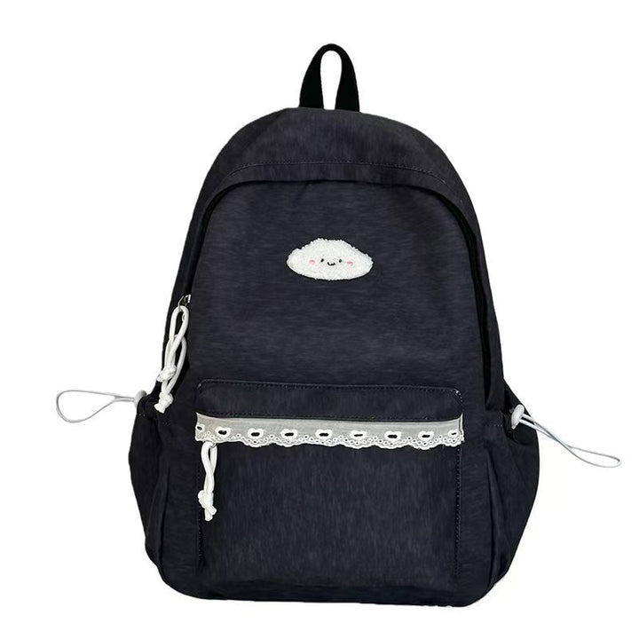 Backpack with Playful Cloud Design and Practical Compartments Kalsten