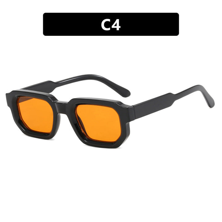Women geometric sunglasses with fashionable high-gloss frame Kalsten