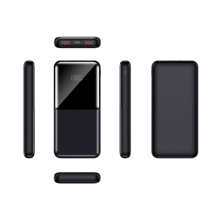 Powerbank with multifunctional fast charging system and digital battery level indicator Kalsten
