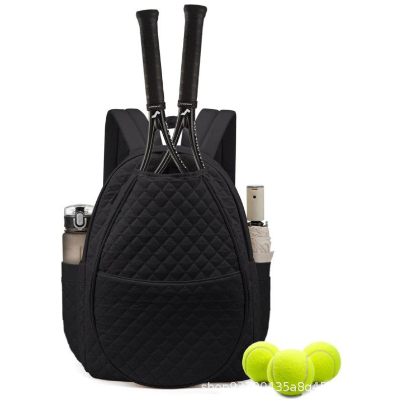 Quilted Tennis Racket Backpack Acalora