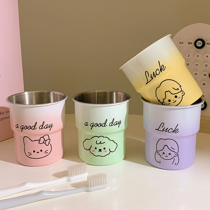 Multifunctional drinking cup with cheerful design Kalsten