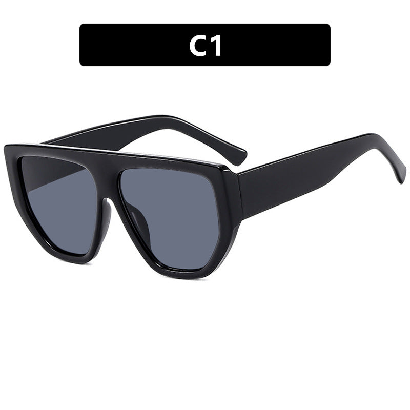 Women's fashionable oversized sunglasses with innovative Kalsten frame